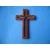 Krzyż drewniany ciemny brąz 24,5 cm JB 1